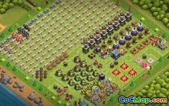 Top Town Hall 12 Base Layouts with Copy Link #36324