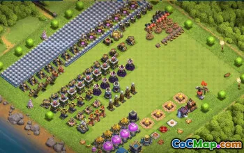 Best Town Hall 12 Base Layout for Clash of Clans #37063