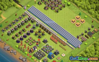 town hall 12, progress base layout #37688