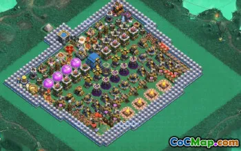 town hall 12, progress base layout #38526