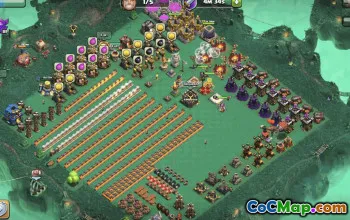 town hall 12, progress base layout #38597