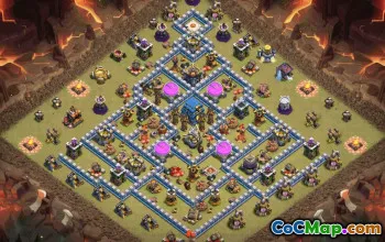 Top TH12 Base Layouts with Copy Links #34850