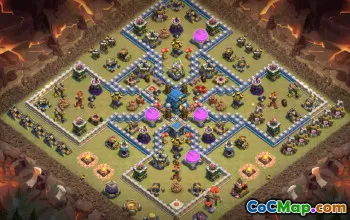 Top TH12 Base Layouts with Copy Links #37401