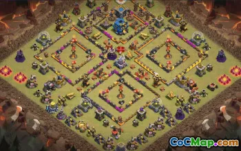 TH12 Base Layout Copy for CoC #34225