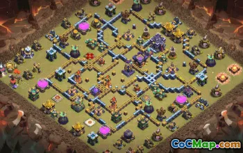 Copy Base Layout for Town Hall 12 #34228