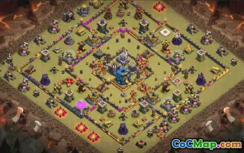 Copy Base Layout with Link for CoC TH12 #34392