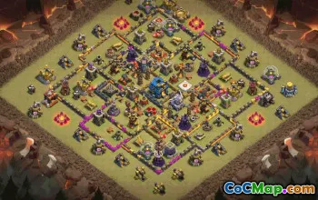 Top Town Hall 12 Base Layouts for Clash of Clans #34594
