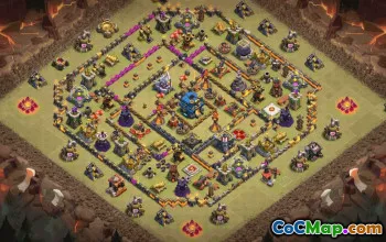 Top Clash of Clans TH12 Base Layouts & Maps #34596