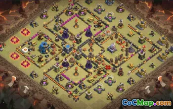 Copy Town Hall 12 Base Layouts for Clash of Clans #34713