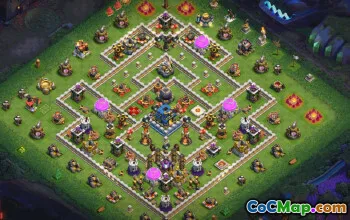 Top Town Hall 12 Base Layouts with Copy Links #34803