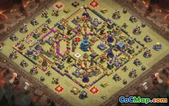 Top TH12 Base Layouts with Copy Links #34811