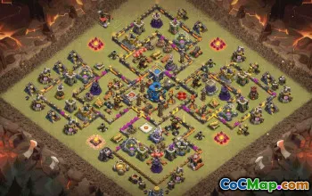 Top TH12 Clash of Clans Base Layouts with Link #35061