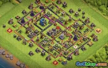 Top TH12 Clash of Clans Base Layouts with Copy Links #35216