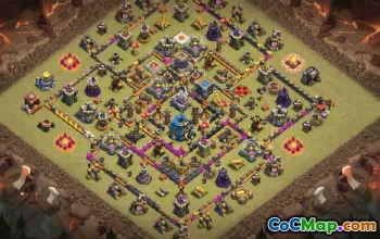 Top Town Hall 12 Base Layouts to Copy #35337