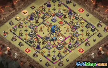 Top Town Hall 12 Base Layouts with Link #35340