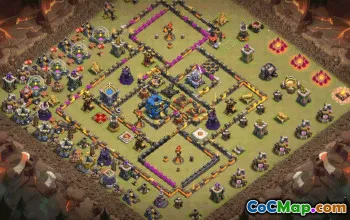 Top Town Hall 12 Base Layouts to Copy #35416