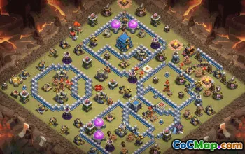 Copy Town Hall 12 Base Layouts for Clash of Clans #35534