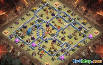 Top TH12 Clash of Clans Base Layouts #37019