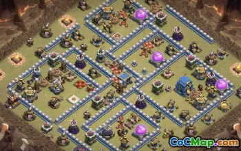 Copy TH12 Base Layouts for Clash of Clans #37046