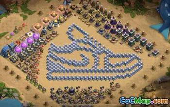 Top Town Hall 12 Base Layouts with Links #37572