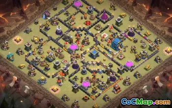 Top Town Hall 12 Base Layouts & Links #43427