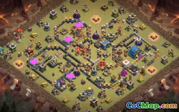 Top Town Hall 12 Base Layouts with Link #43430