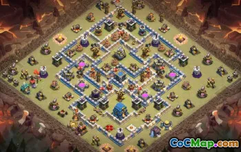 Top TH12 Clash of Clans Base Layouts & Links #43482