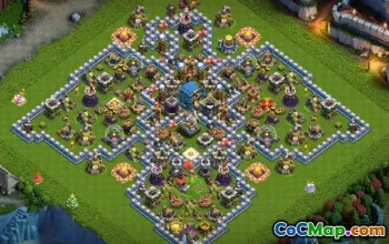 Top Town Hall 12 Base Layouts & Links #43485