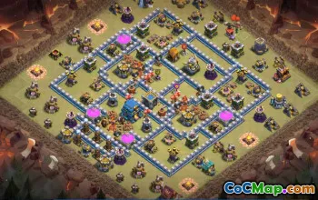 Top TH12 Clash of Clans Base Layouts & Maps #46053