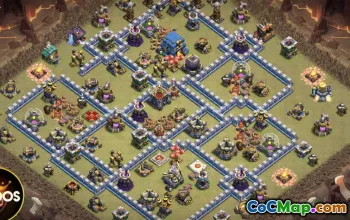 Top Town Hall 12 Clash of Clans Base Layouts #46849