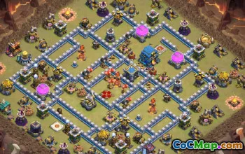 Top Town Hall 12 Base Layouts with Copy Links #46851