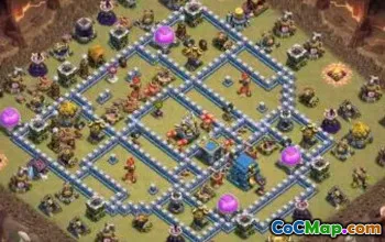 Top Town Hall 12 Base Layouts with Copy Links #48401