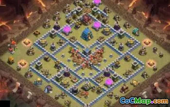 Copy Town Hall 12 Base Layouts for Clash of Clans #48402