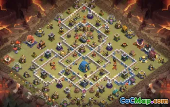 Top TH12 Base Layouts & Copy Links #49640