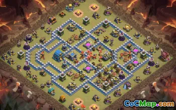 Best TH12 Clash of Clans Base Layouts #49815