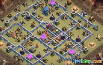 Copy TH12 Clash of Clans Base Layouts #49834