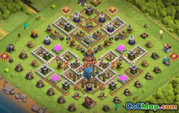 Copy TH12 Clash of Clans Base Layouts #49943