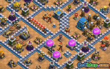 Top Trophies & War Base Layout for TH12 #51250