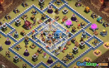 Top Town Hall 12 Base Layouts for Clash of Clans #51966