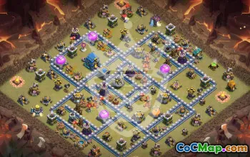 Top TH12 Clash of Clans Base Layouts #53317