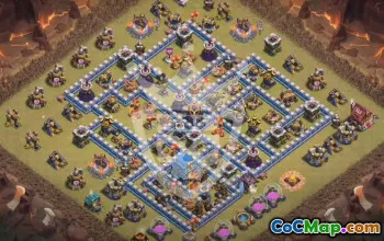 Top Town Hall 12 Base Layouts with Copy Links #55307