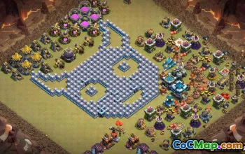 Tata letak pangkalan coc Th13: peta rumah, lucu, & kemajuan #13957
