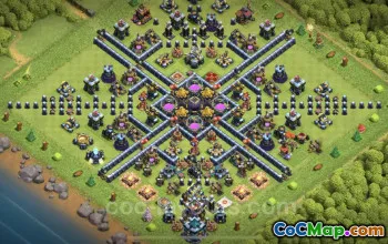 TH13 Farming Base - Clash of Clans Link & Layout Guide #25757