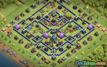 Th13 Farming Base Copy - Anti Everything & Hybrid Layout #25807