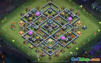 TH13 Farming Base for Legend League | Clash of Clans #25699