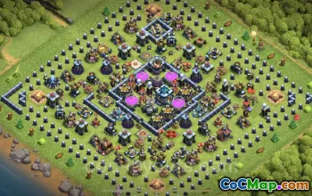 TH13 Farming Base Layout with Link - Clash of Clans #25794
