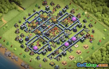 TH13 Farming Base Link: Anti-Everything Hybrid Design #25813