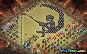 Top Town Hall 13 Clash of Clans Base Layouts #34830