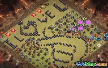 Top TH13 Base Layouts with Copy Links #35015