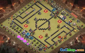 town hall 13, funny/progress base layout #35568